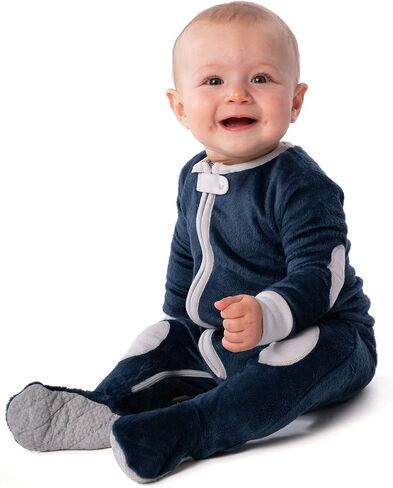 ملابس داخلية بسحاب مزدوج من Baby deedee، بيجامة Sleepsie Cuddly Warm Footie in Kuwait