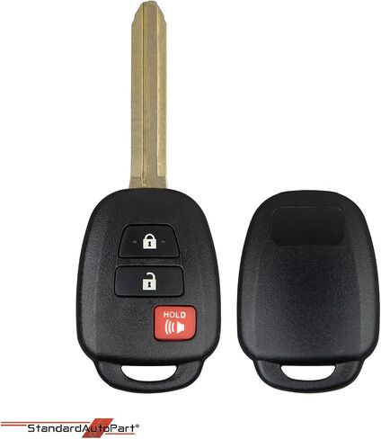 StandardAutoPart Premium Shell Case for Remote Head Key, Rugged Design Compatible with Toyota Rav4 Highlander Tacoma Tundra 4Runner Sequoia [ Shell Case Only ] (3 Button) in Saudi Arabia
