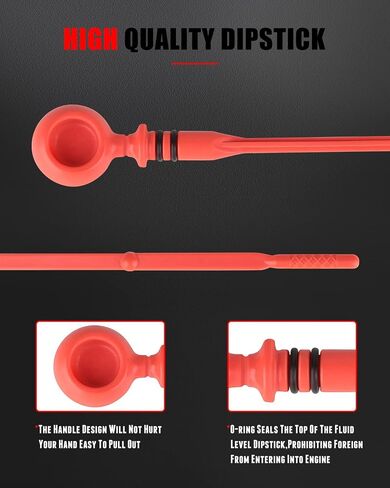cciyu Oil Dipstick 21.73" Oil Level Indicator Fit for Honda Civic 1.8L l4 2006-2015,for Honda HR-V 1.8L l4 2016 in Saudi Arabia