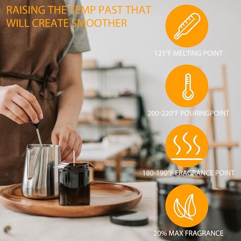 1.1lb Palm Wax for Candle Making Sustainable Palm Wax for Candle Making in Kuwait