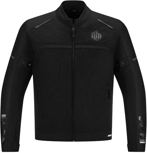 ILM Motorcycle Riding Jacket with Mesh CE Armor and Removable Liner Dual Sport Protective All Season Jacket for Men Model JAM1((Black, Medium) in Saudi Arabia