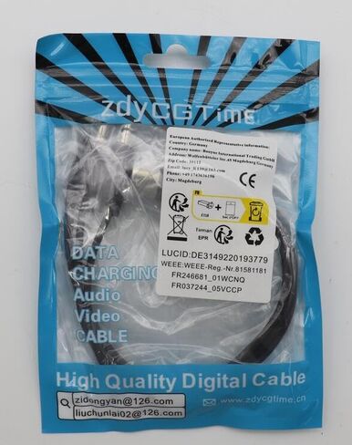 zdyCGTime 5-Pin DIN إلى Dual 3.5mm (1/8in) TRS Stereo Male Audio Y Splitter Cable Professional Premium Audio Converter for Bang & Olufsen، Naim، Quad... أنظمة ستيريو<0.5M> in Saudi Arabia