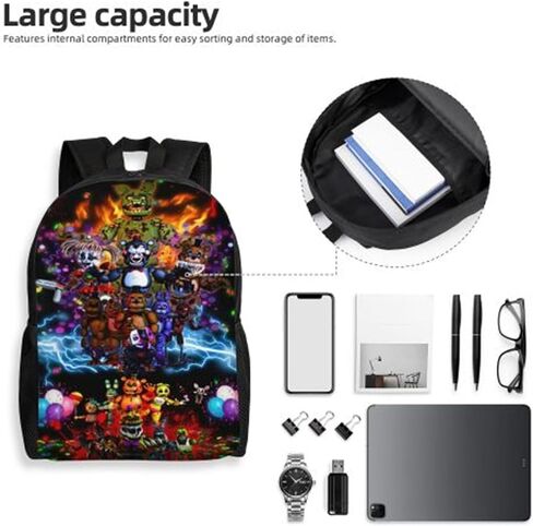 cartoon Gorilla Teens Primary School Backpack Set With Lunch Box Pencil Case Elementary Daypack Knapsack College Bookbag Laptop Bag gifts in Saudi Arabia