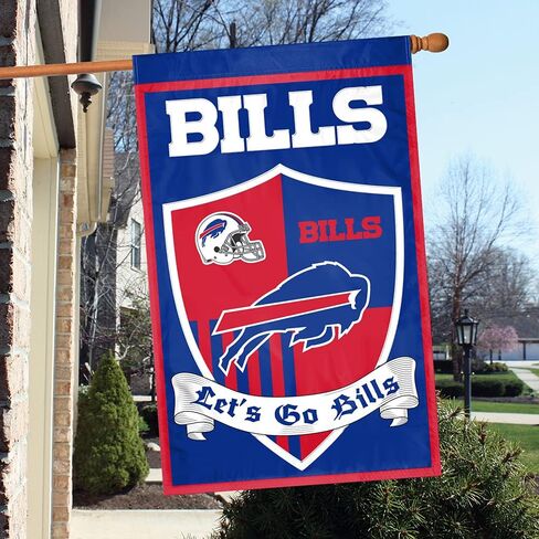 NFL Buffalo Bills Team Shield Banner, 24 x 36-inches in Saudi Arabia