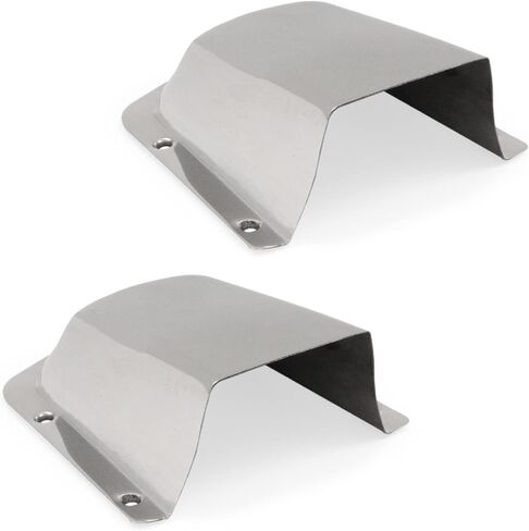 Five Oceans 316 Stainless Steel Marine Clamshell Vent Cover, Base 6-Inch L x 4-1/2-Inch W in Saudi Arabia