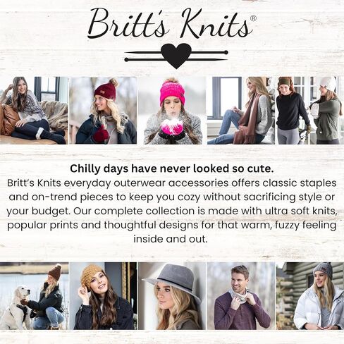 Britt's Knits Cable Knit Warm Plush-Lined Headwarmer One Size in Saudi Arabia