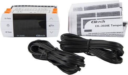 Elitech EK-3030E جهاز التحكم في درجة الحرارة مع جهاز استشعار للولايات المتحدة الأمريكية وكندا 110 فولت in Kuwait