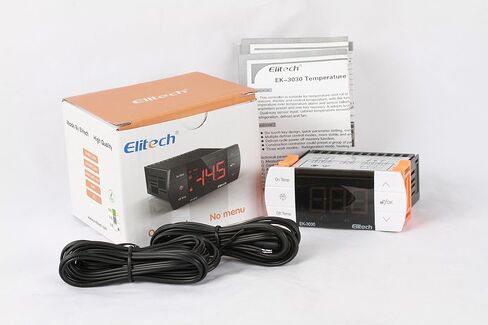 Elitech EK-3030E جهاز التحكم في درجة الحرارة مع جهاز استشعار للولايات المتحدة الأمريكية وكندا 110 فولت in Kuwait