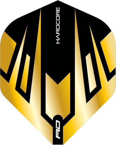 RED DRAGON Hardcore Premium Dart Flights - 3 Sets Per Pack (9 Dart Flights in Total) in Kuwait