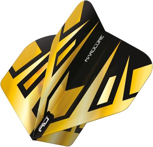 RED DRAGON Hardcore Premium Dart Flights - 3 Sets Per Pack (9 Dart Flights in Total) in Kuwait
