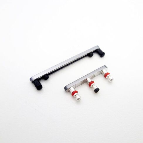 2X Sidekeys Side Buttons Power On Off Volume Up Down Key Mute Replacement for ONEPLUS 7 Pro 6.67 inch (Grey) in Saudi Arabia