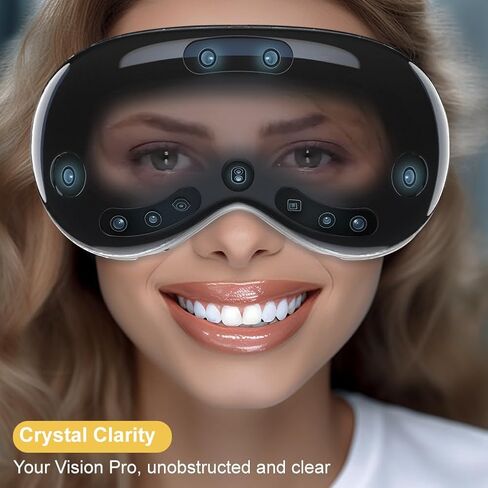 Protective Cover for Apple Vision Pro Case, Vision Pro Protective Cover Compatible with Apple Vision Pro VR Glasses, TPU Case Provides Superior Protection Against Scratches in Kuwait