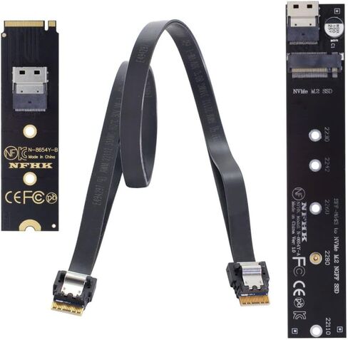chenyang M.2 22x30mm to 22x80mm NVME M-Key NGFF Extension SSD Upgrade Adapter Compatible with ROG Ally Gaming in Kuwait