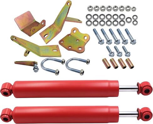 Front N3 Dual Steering Stabilizer For 2003-2013 D-o-d-g-e Ram 2500 3500 4WD in Saudi Arabia