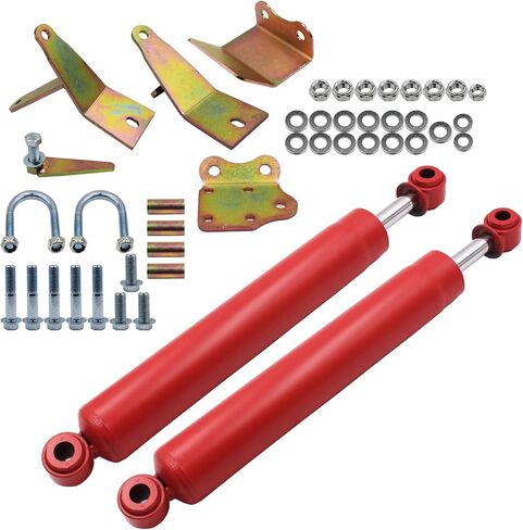 Front N3 Dual Steering Stabilizer For 2003-2013 D-o-d-g-e Ram 2500 3500 4WD in Saudi Arabia