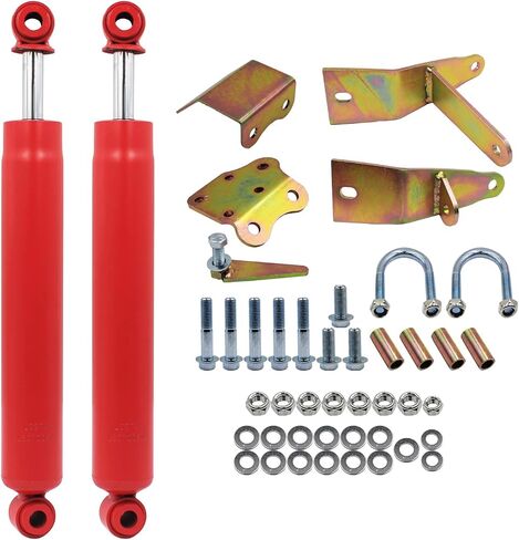 Front N3 Dual Steering Stabilizer For 2003-2013 D-o-d-g-e Ram 2500 3500 4WD in Saudi Arabia