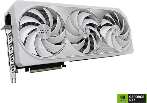 GIGABYTE GV-N4090AERO OC-24GD GeForce RTX 4090 AERO OC 24G Graphics Card, 3X WINDFORCE Fans, 24GB 384-bit GDDR6X, Video Card in Saudi Arabia