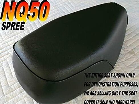 This Replacement seat cover fits The Honda NQ50 Spree 1985-87 with Black Piping. 007A in Saudi Arabia