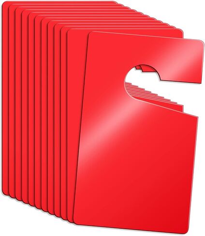 Outus 12 Pieces Thicker Parking Permit Hang Tag Blank DIY Passes 3 x 5 Inches Recyclable Weatherproof Rearview Mirror Hanging Pass for Employee Resident Car Lot Enterprises Office and More in Saudi Arabia