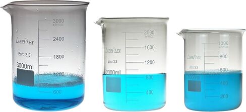 Borosilicone Glass 3.3 Griffin Beakers 10L Pack of 1 in Kuwait