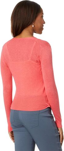 NIC+ZOE Women's All Year 4-Way Cardigan, Coral in Saudi Arabia