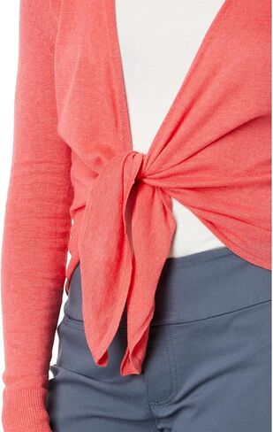 NIC+ZOE Women's All Year 4-Way Cardigan, Coral in Saudi Arabia