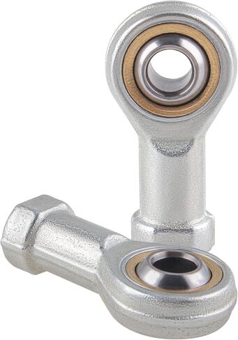 SBRRAIL Rod End Bearing 5PCS PHS8A Internal Thread Right Hand Inner Diameter 8mm Assembly Type Self Lubricating Rod end M8x1.25 in Saudi Arabia