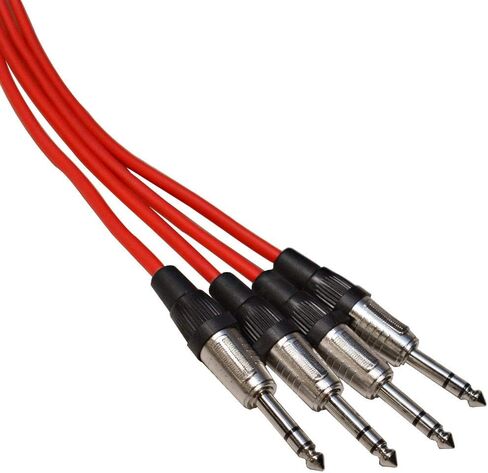 Seismic Audio - XLR Low Profile Snake Cable with 4 TRS Returns - Circuit Board Snake for Recording, Stage, Studio PA DJ use (100 Feet - 16 Channel - 4 TRS) in Saudi Arabia