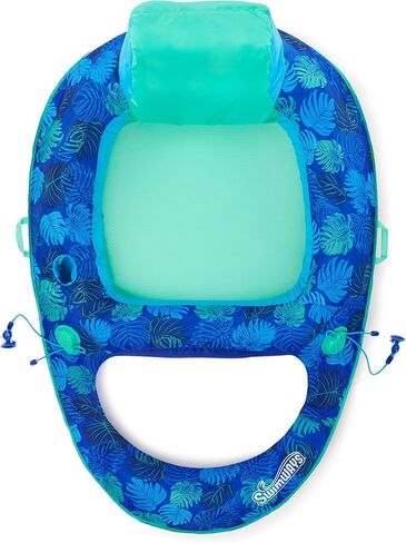 Swimways Elite Spring Float Hammock Pool Lounger, Inflatable Pool Floats Adult with Fast Inflation, Pool Hammock for Adults up to 250 lbs in Saudi Arabia