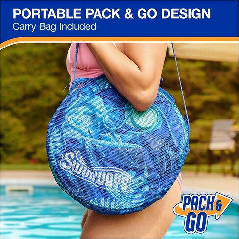 Swimways Elite Spring Float Hammock Pool Lounger, Inflatable Pool Floats Adult with Fast Inflation, Pool Hammock for Adults up to 250 lbs in Saudi Arabia