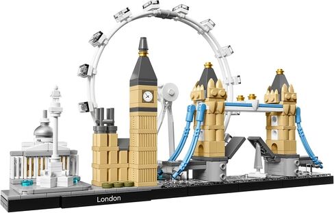 مجموعة بناء LEGO Architecture London Skyline Collection 21034 مجموعة نماذج وهدية للأطفال والكبار (468 قطعة) in Saudi Arabia