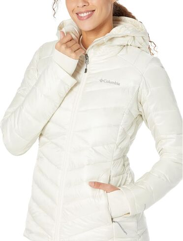 Columbia Joy Peak™ Hooded Jacket Chalk MD in Saudi Arabia