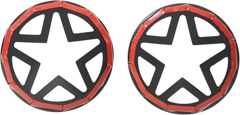 غطاء حماية لإشارة الانعطاف الأمامي من Hooke Road JK متوافق مع 2007-2018 Jeep Wrangler JK & Unlimited - زوج in Kuwait