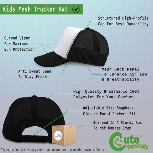 Custom Kids Trucker Hat Our Solar System Planets Funny Humor Boys Caps & Girls in Saudi Arabia