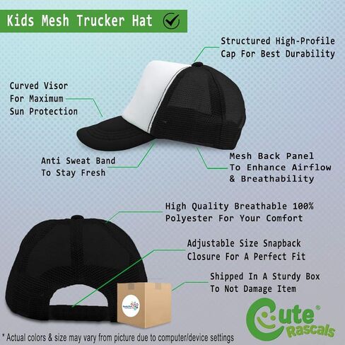 Custom Kids Trucker Hat Our Solar System Planets Funny Humor Boys Caps & Girls in Saudi Arabia