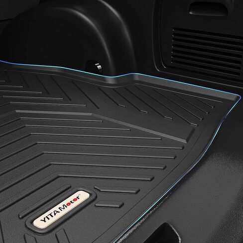 بطانات صندوق السيارة YITAMOTOR متوافقة مع 2017-2022 Honda CR-V، سطح شحن أسود للحماية من جميع الأحوال الجوية في سجادات البضائع ذات الوضع السفلي in Kuwait