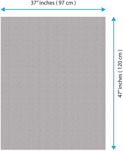 BDK Anti-Slip Rooftop Cargo Mat Protective Liner for Roof Cargo Bags - Rubber Grip Non-Adhesive Scratch-Proof Cushioned Layer (RM-001), Cargo Liner in Saudi Arabia