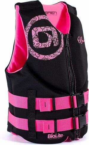 O'Brien Jr Neoprene Life Jacket USCG Approved, 77-125lbs, Pink in Saudi Arabia