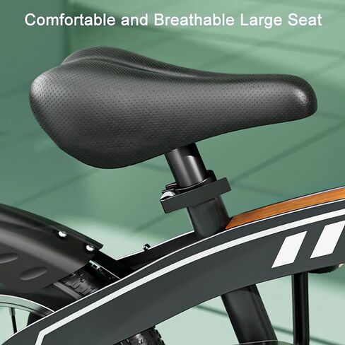 دراجة أطفال مقاس 14 بوصة للأولاد والبنات من عمر 3 إلى 7 سنوات مع مصباح أمامي وعجلة تدريب فلاش قابلة للفصل، نظام فرامل مزدوج، سرج قابل للتعديل ومقود إطار قوي in Kuwait