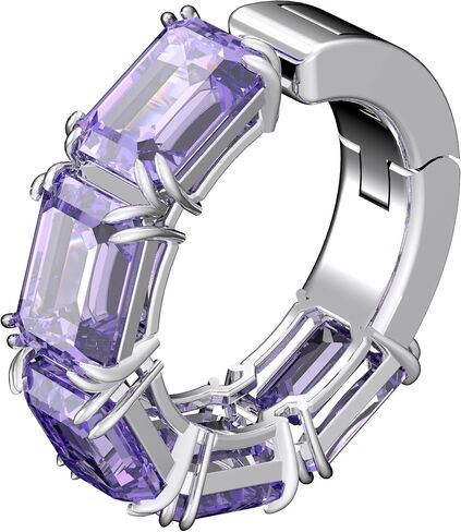 SWAROVSKI Millenia Crystal Single Ear Cuff Jewelry Collection, Rhodium Tone Finish in Saudi Arabia