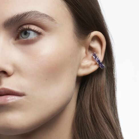 SWAROVSKI Millenia Crystal Single Ear Cuff Jewelry Collection, Rhodium Tone Finish in Saudi Arabia