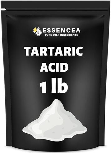 Tartaric Acid 1lbs by Essencea Pure Bulk Ingredients | Gluten Free Vegan Non-GMO | Top Grade in Saudi Arabia