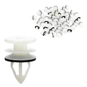 30PCS Door Trim Panel Retainer Clip 11519031 Compatible with GM Chevrolet Hummer H2 Equinox Camaro GMC Terrain Cadillac ATS CTS SRX Ford Edge Lincoln MKX in Saudi Arabia