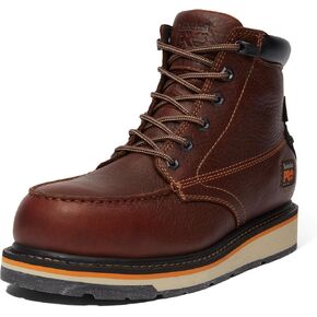 Timberland PRO mens Gridworks 6 Inch Alloy Safety Toe Waterproof Industrial Work Boot, Brown, 9 US in Saudi Arabia
