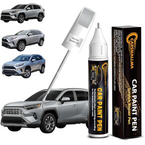 طلاء السيارة (خزان أزرق 8Q4) لسيارة تويوتا، قلم إزالة خدوش السيارة ذو لون دقيق، طلاء السيارات سريع وسهل إصلاح رقائق السيارة والنكات in Kuwait