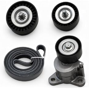 Serpentine Drive Belt Tensioner Component Kit 90K-39053 for Chrysler 200 2011-2014 for Sebring 2007-2010 for Dodge Avenger 2008-2014 for Journey 2009-2017 for Jeep Compass 2008-2017 36322 K061015 in Kuwait