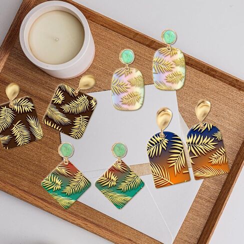 CHGCRAFT Abstract Floral Leaves Polymer Clay Texture Sheets Plants Rubber Clay Texture Sheets Clay Texture Mat Tool Used for DIY Jewelry Making Craftwork and Printing Patterns in Saudi Arabia