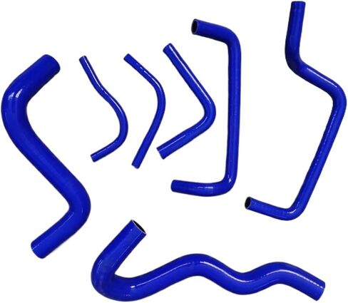 أنبوب سخان خرطوم تبريد الرادياتير 16571-0D040 16572-0D050 متوافق مع Toyota Corolla GOA 1.8L 1ZZ-FE 1ZZFE 1998-2000 (أزرق) in Kuwait