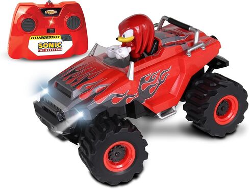 NKOK RC Sonic Racing CrossWorlds Monster Truck، المفاصل، جهاز تحكم عن بعد 2.4 جيجا هرتز جاهز للتشغيل، تعزيز توربو، حركة بهلوانية بالدراجة والدونات، جميع التضاريس، الطرق الوعرة، للأعمار من 6 سنوات فما فوق، هدية ممتعة للأطفال، الفائز بجائزة اللعبة in Saudi Arabia