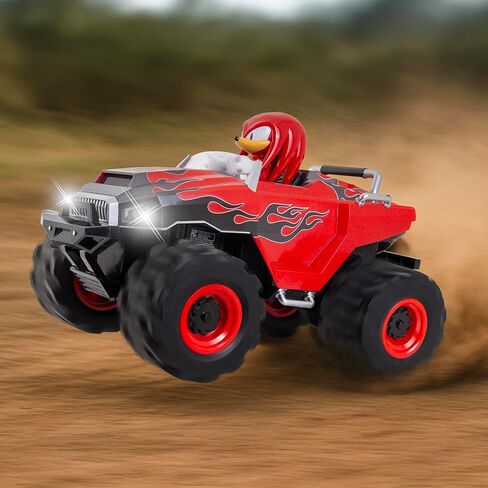 NKOK RC Sonic Racing CrossWorlds Monster Truck، المفاصل، جهاز تحكم عن بعد 2.4 جيجا هرتز جاهز للتشغيل، تعزيز توربو، حركة بهلوانية بالدراجة والدونات، جميع التضاريس، الطرق الوعرة، للأعمار من 6 سنوات فما فوق، هدية ممتعة للأطفال، الفائز بجائزة اللعبة in Saudi Arabia